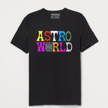 Astro World Colored-Tshirt