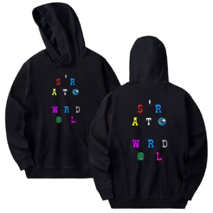 Astroworld Colored Letters Hoodie