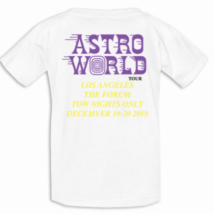 Astroworld Los Angeles Tour T-shirt