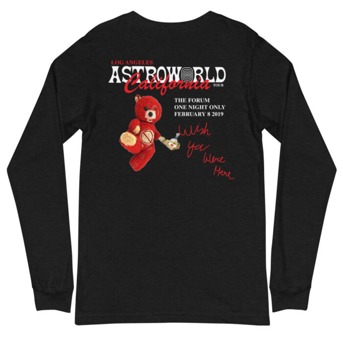 Astroworld One Night Only Long Sleeve Tee