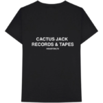 Cactus jack records and tapes Houston tee