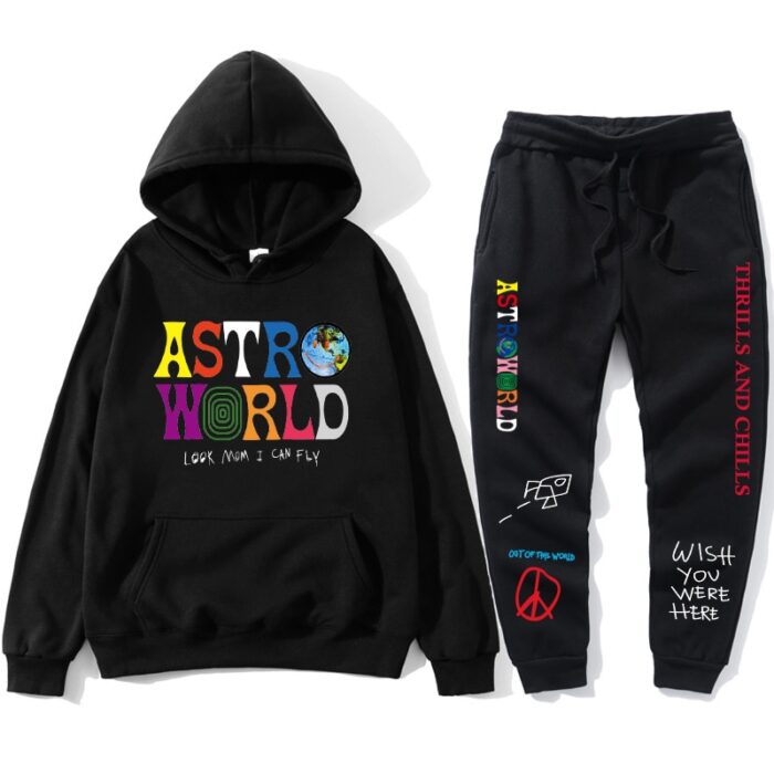 Thrills and Chills Astroworld Real Hoodie and Sweatpent