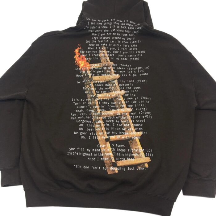 Travis Scott Highest In The Room Not For Decoding Hoodie