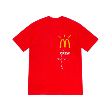 Travis Scott X McDonalds Crew Tshirt