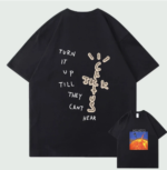 Turn it up till they can’t heart cactus jack t-shirt