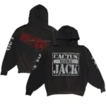 Front side of WrestleMania themed hoodie with bold graphic design