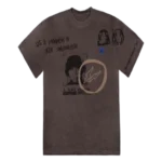 Travis Scott CJ For Fragment Hiroshi Tee front view oversized streetwear t-shirt