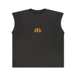 Travis Scott CJ McDonald Sesame Tank Top front view summer streetwear cotton