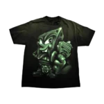 Travis Scott CJ X Mr Krabs Tee front graphic oversized t-shirt