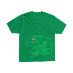 Travis Scott CJ X SpongeBob DoodleBob Tee back print casual streetwear shirt