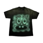 Travis Scott CJ X SpongeBob Krabby Patty Tee front graphic oversized t-shirt