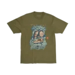 Travis Scott CJ X Takashi Murakami Melted Tee front graphic oversized streetwear t-shirt