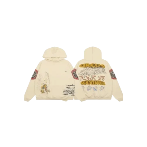Travis Scott Circus Maximus Hoodie front view oversized streetwear pullover