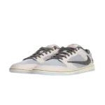 Front view of Travis Scott Nike x PlayStation x Dunk Low sneaker