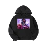 Travis Scott Utopia Pullover Hoodie front view oversized streetwear fleece hoodie