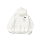 Travis Scott X McDonald’s Cactus Jack Crew Hoodie White