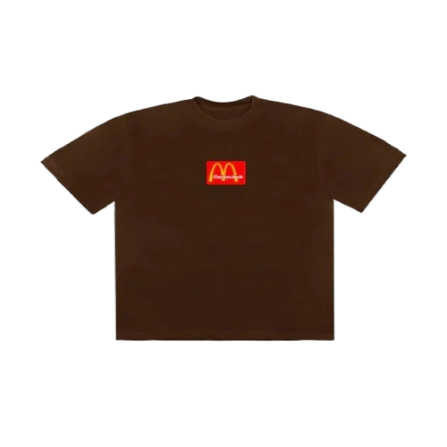 Travis Scott X McDonald’s Sesame Tee front view streetwear cotton shirt