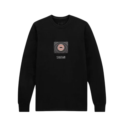 Front view of Travis Scott X Nike Cactus Corp Sweatshirt oversized fit
