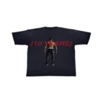 Travis Scott X Rodeo 10 Years Action Figure T-Shirt Back