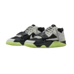 Front view of Travis Scott x Air Jordan x Chase B CJ1 T-Rexx Sneaker